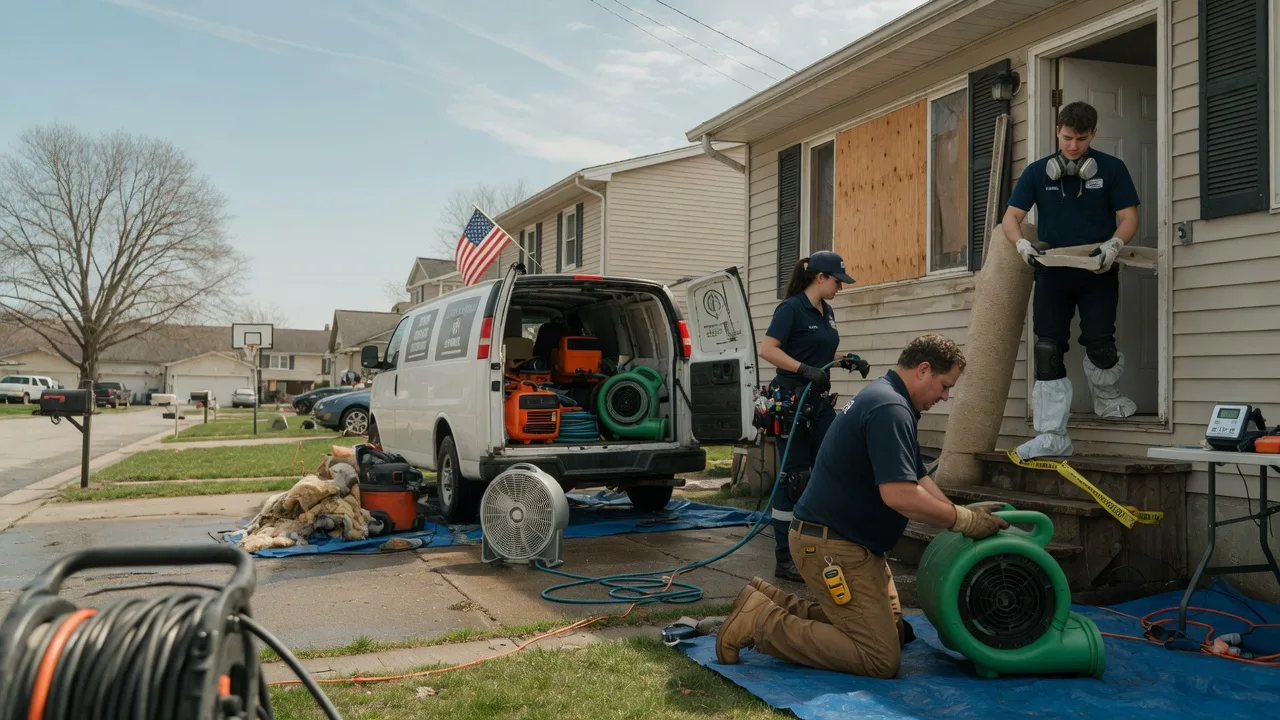 Water Damage Restoration in Sherwood, ND near me